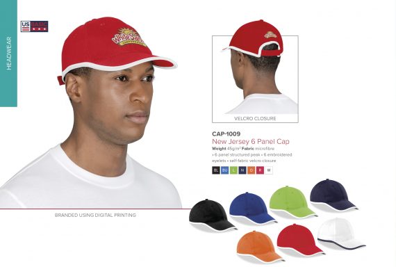 New Jersey Cap - 6 Panel - Image 6