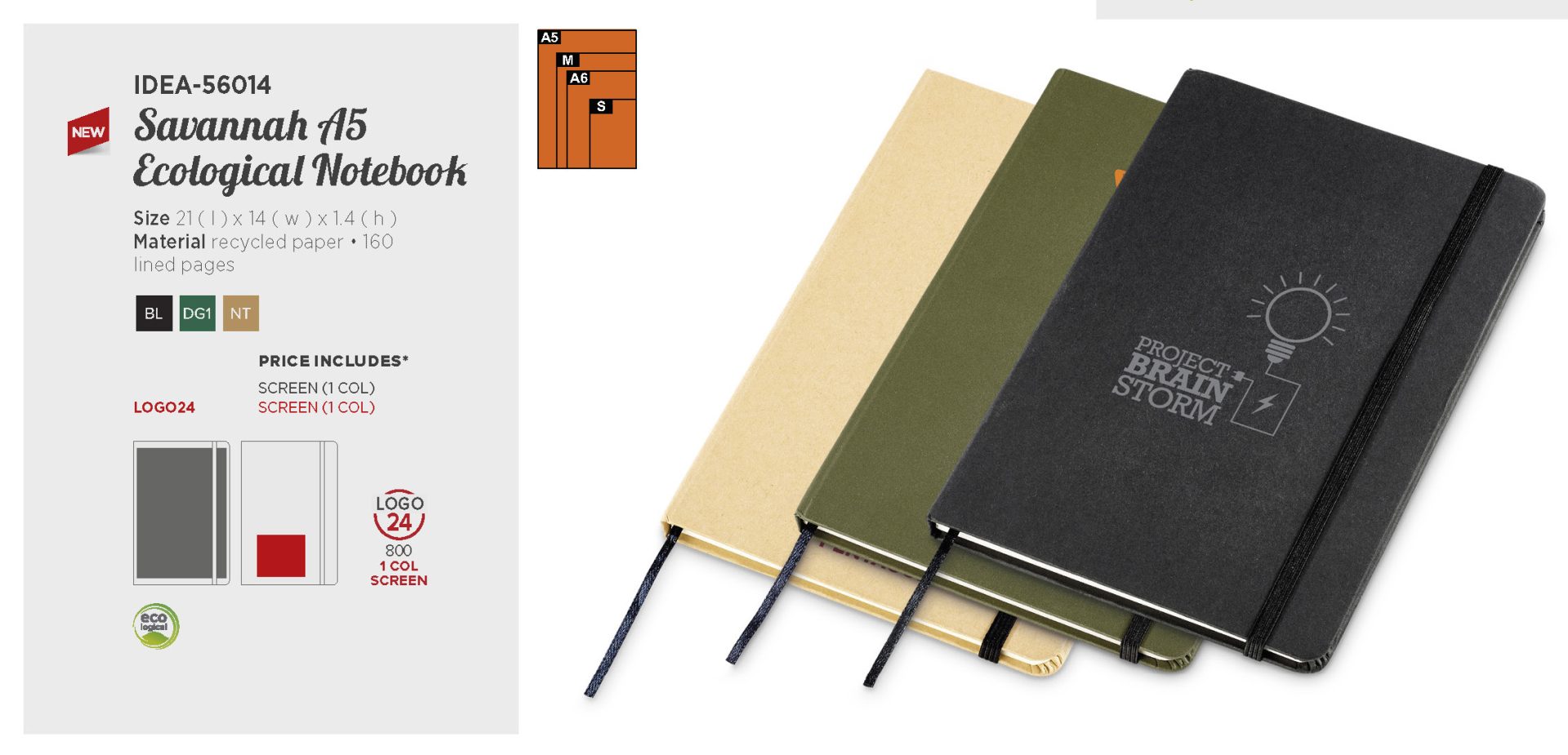 Altitude Notebook Target Altitude Savannah A5 Hard Cover Notebook On Target Promotional Gifts ...
