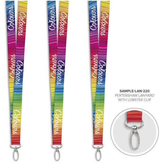 Petersham Pre-branded Lanyard - Sample