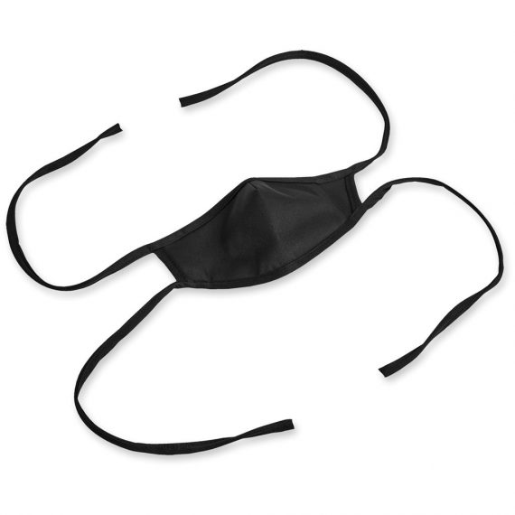 Alto Kids Double Layer Tie-Back Face Mask - Black - Image 4