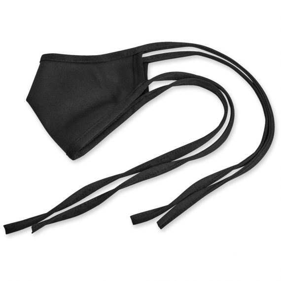 Alto Kids Double Layer Tie-Back Face Mask - Black - Image 6