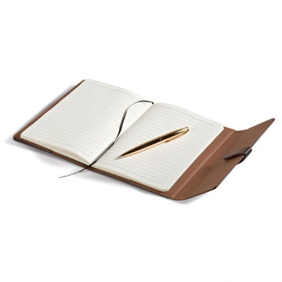 Tribeca Midi Hard Cover Notebook - Brown - Image 3