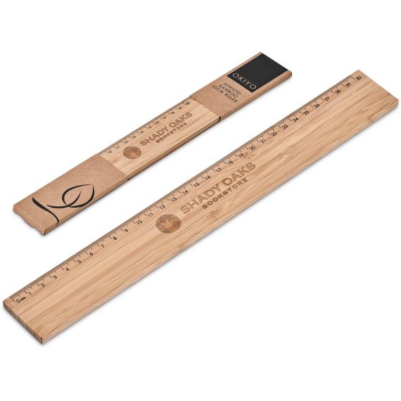 Okiyo Sokutei Bamboo 30cm Ruler - Image 10