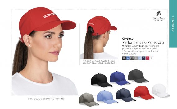 Performance Cap - 6 Panel - Image 5